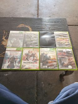 Xbox 360 Games Lot of 8