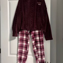 Ladies 2 Piece Soft Lazy Mode Lounge Wear—Size S (Fits More Like M)