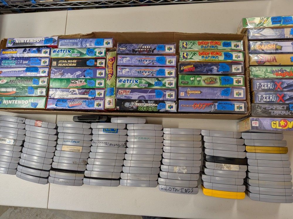 Nintendo 64 N64 Games