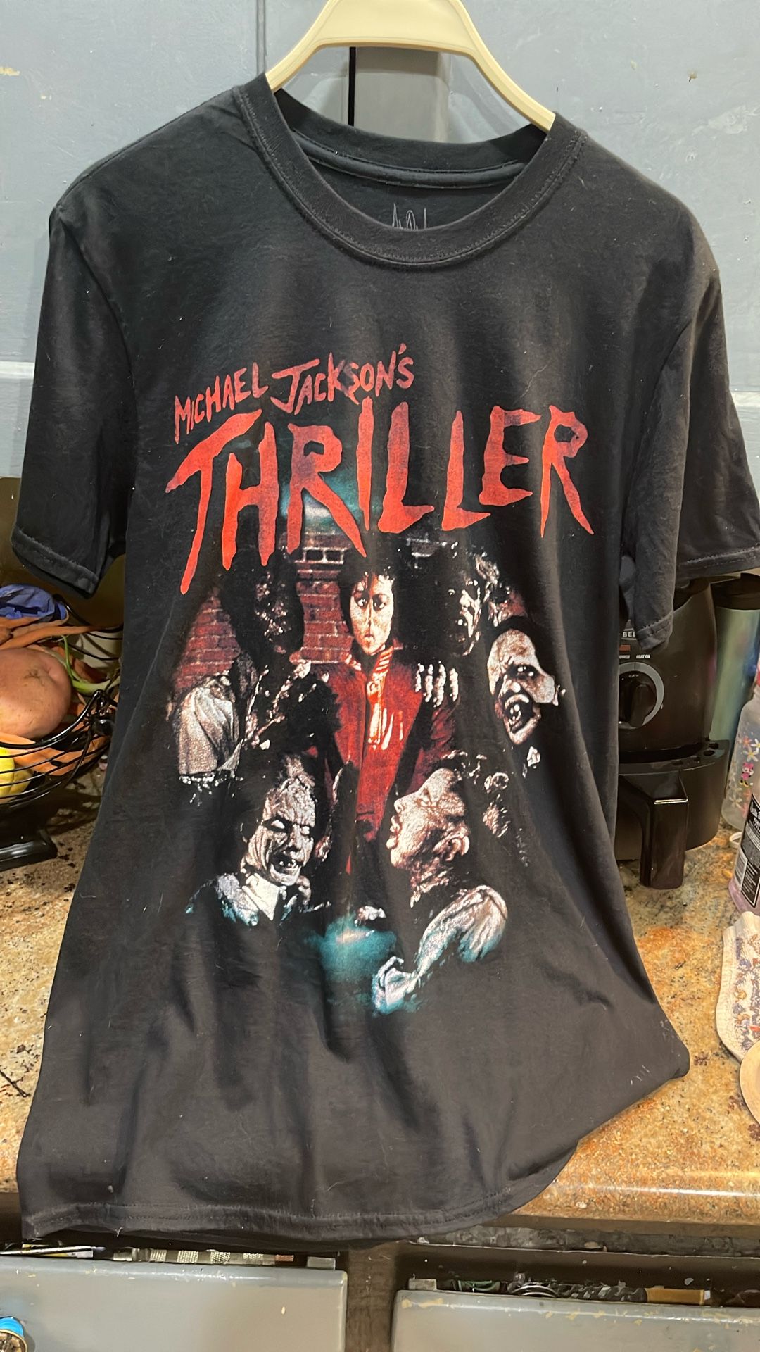 Michael Jackson Tshirt Retro 90S Graphic Tshirt Thriller Tribute Tee
