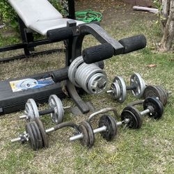 Weights Set - Weight Lifting - Body Building