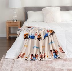 Kids blanket - little blue truck