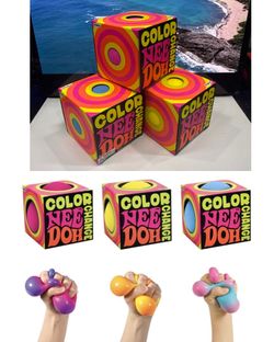 Color Change NeeDoh - Pink, Blue, Yellow - $15 FIRM!!!!!