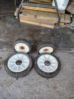 4 wheels for lawnboy push mower