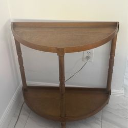 Moving Sale - Bublitz 30” Console Table by Three Posts in Brown - $50