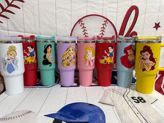 Disney Princess Tumbler Cups, shoes etc…