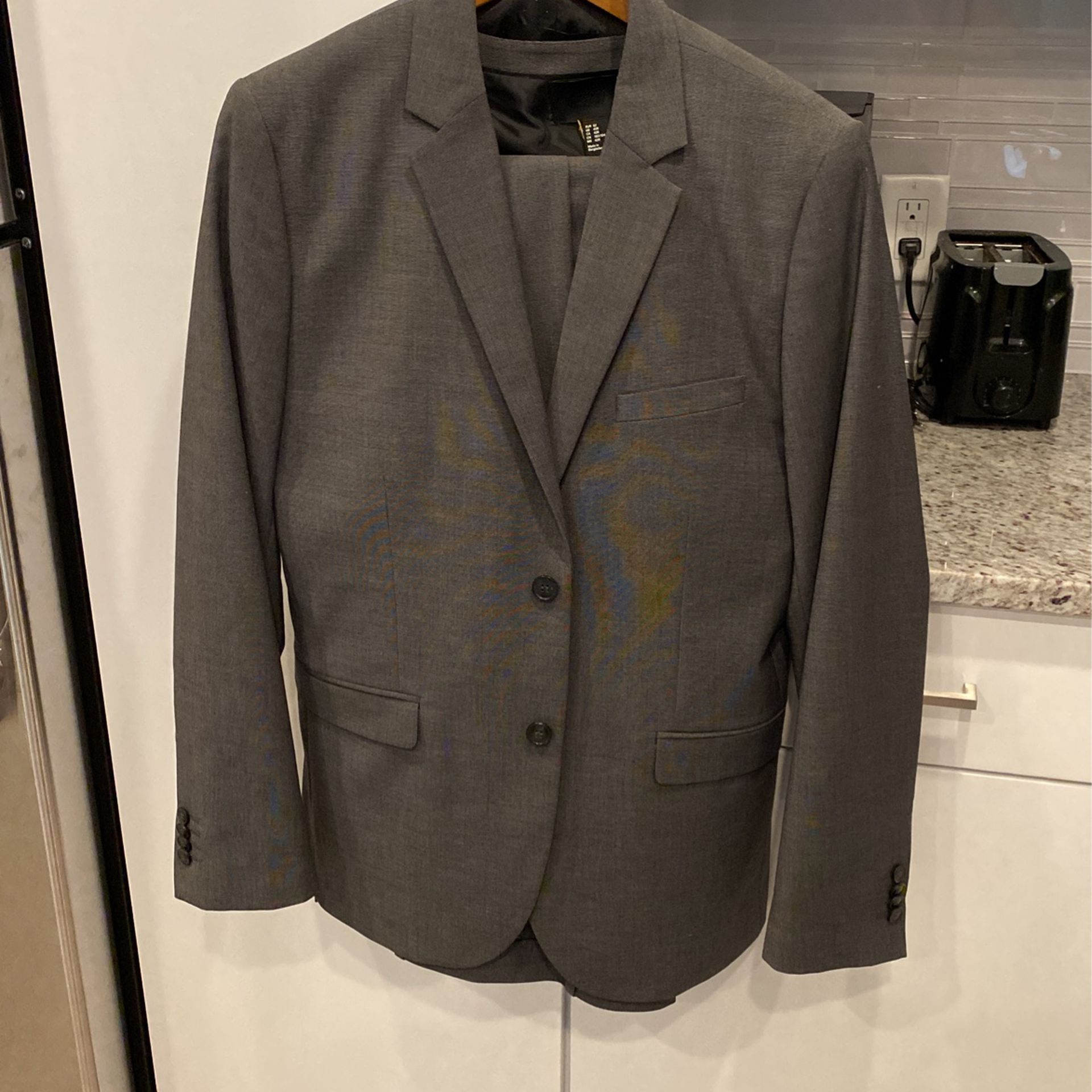 H&M Grey 3-piece Suit