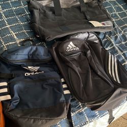 backpacks & duffel bag