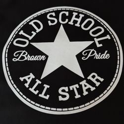 Tshirt Unisex Old School Brown Pride 