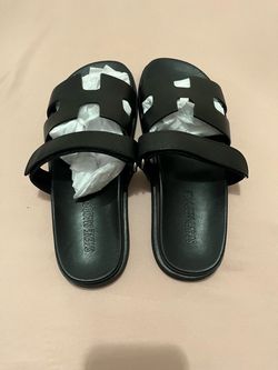 Steve Madden Black Slide Sandals