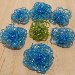 BEADED BROOCHES ( $3 EACH )