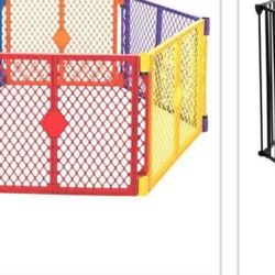 2 (Two) Toddler Rule Baby Playpen, Gate, Puppy Playpen Gate Etc