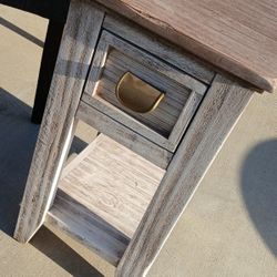 Small Wood Night Stand 