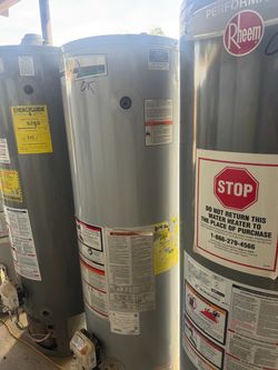 Water heaters, 30-40-50-75 galones