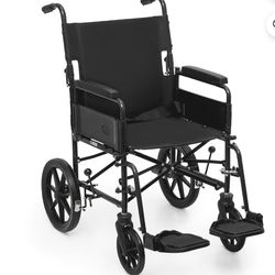 Monicare Folding Self-Propelled Wheelchair