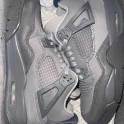 Jordan 4 Wet cement Size 7y Worn 1 Time $200