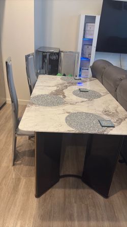 marble  top dinning table