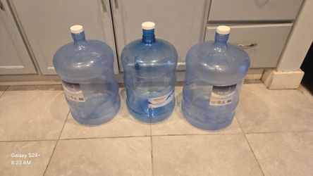 5-gallon water bottles