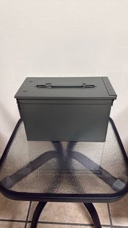 50 Caliber Ammo Metal Case New