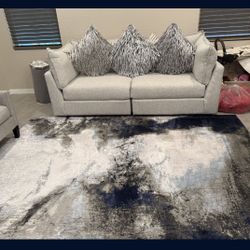 Sofa And Two Chairs New