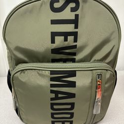 Olive Green Steve Madden Backpack