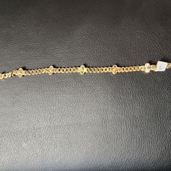 14k Gold Bracelet 6.3g