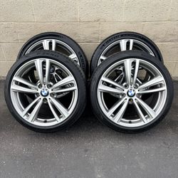 5x120 19in BMW Staggered Wheels & Tires (Style 442m)