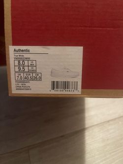 NEW - Authentic Vans and original Fila tennis shoes (size 8 men/ 9.5 women’s)