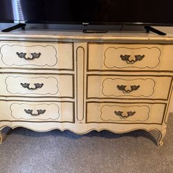 Wooden dresser and chest
