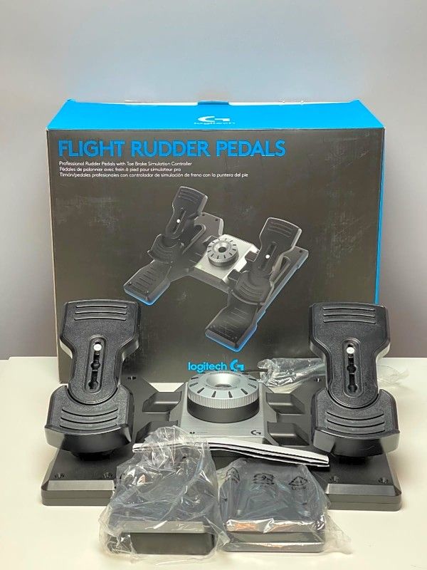 Logitech PRO Flight Rudder Pedals J-U0005 for Sale in Portland, OR ...