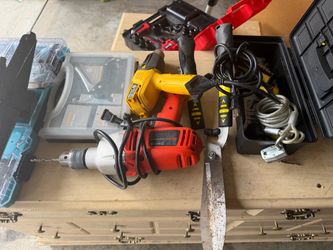 Mixed Power Tools and Hardware Lot