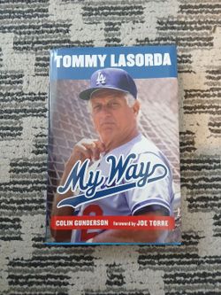 Tommy Lasorda My Way Hardcover Book