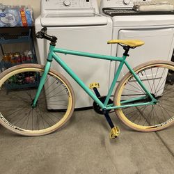 Fixed fixie bike