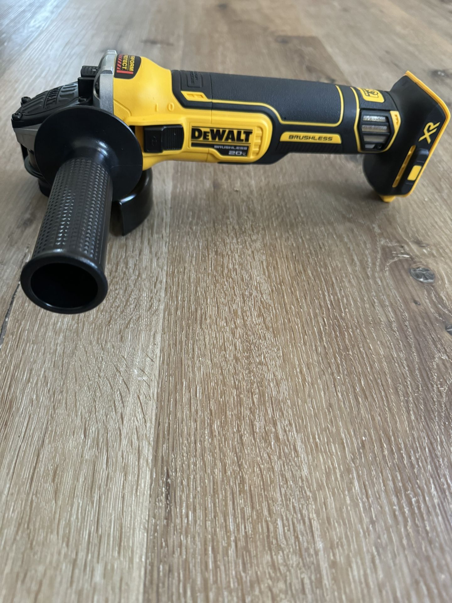 20V MAX XR Cordless Brushless 4.5 in. Slide Switch Small Angle Grinder with Kickback Brake