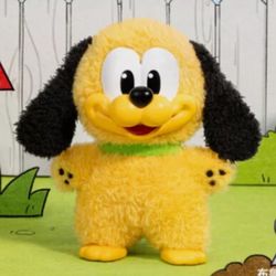 Original Pluto Mickey & Family Key Chain Plushie 