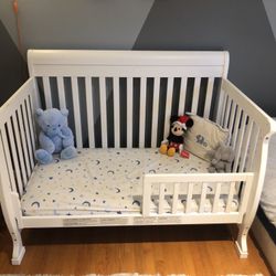 Crib/Toddler Bed 2in1
