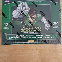 2017 Panini Metax Prizm Green Lantern Cards Hobb Box