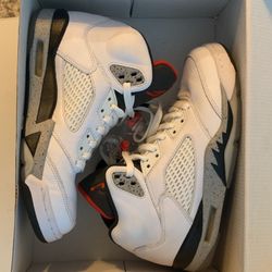 White Cement Retro Jordan’s