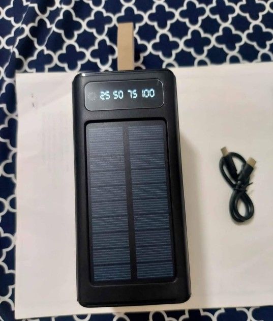 60,000 MAH Solar Powerbank