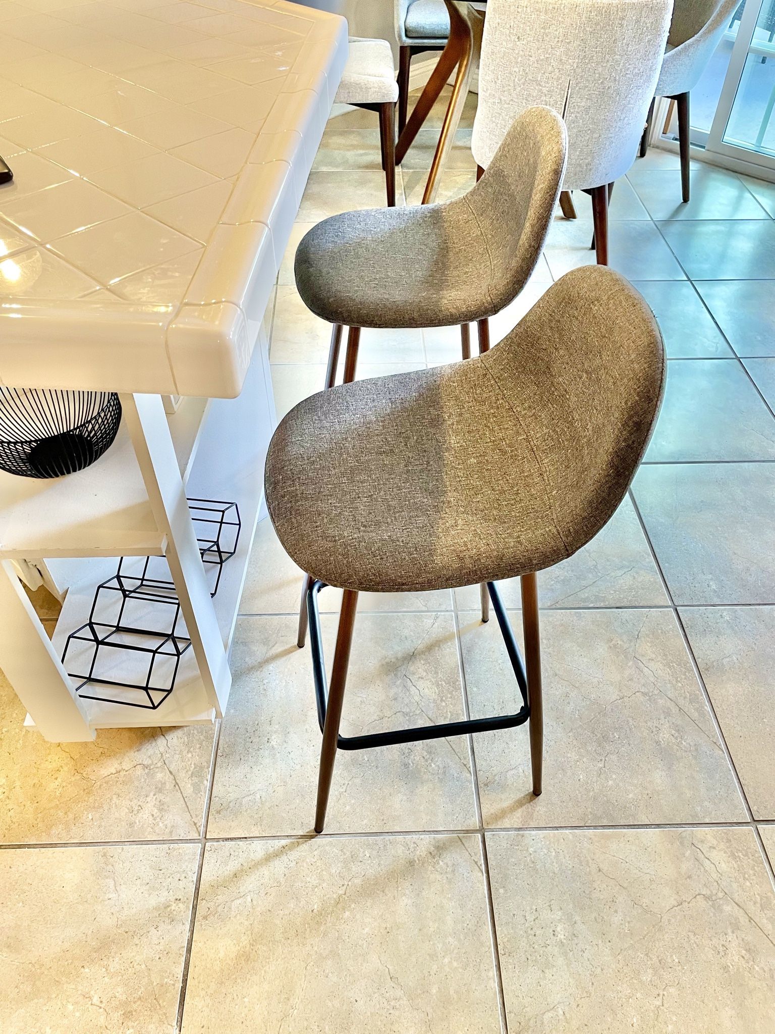 Mid Century Modern Bar Stools 