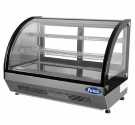 ATOSA CRDC-46 CURVED COUNTERTOP REFRIGERATED DISPLAY