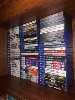 (Selling Individually Only) PlayStation 4 & 5 Video Game PS5 PS4