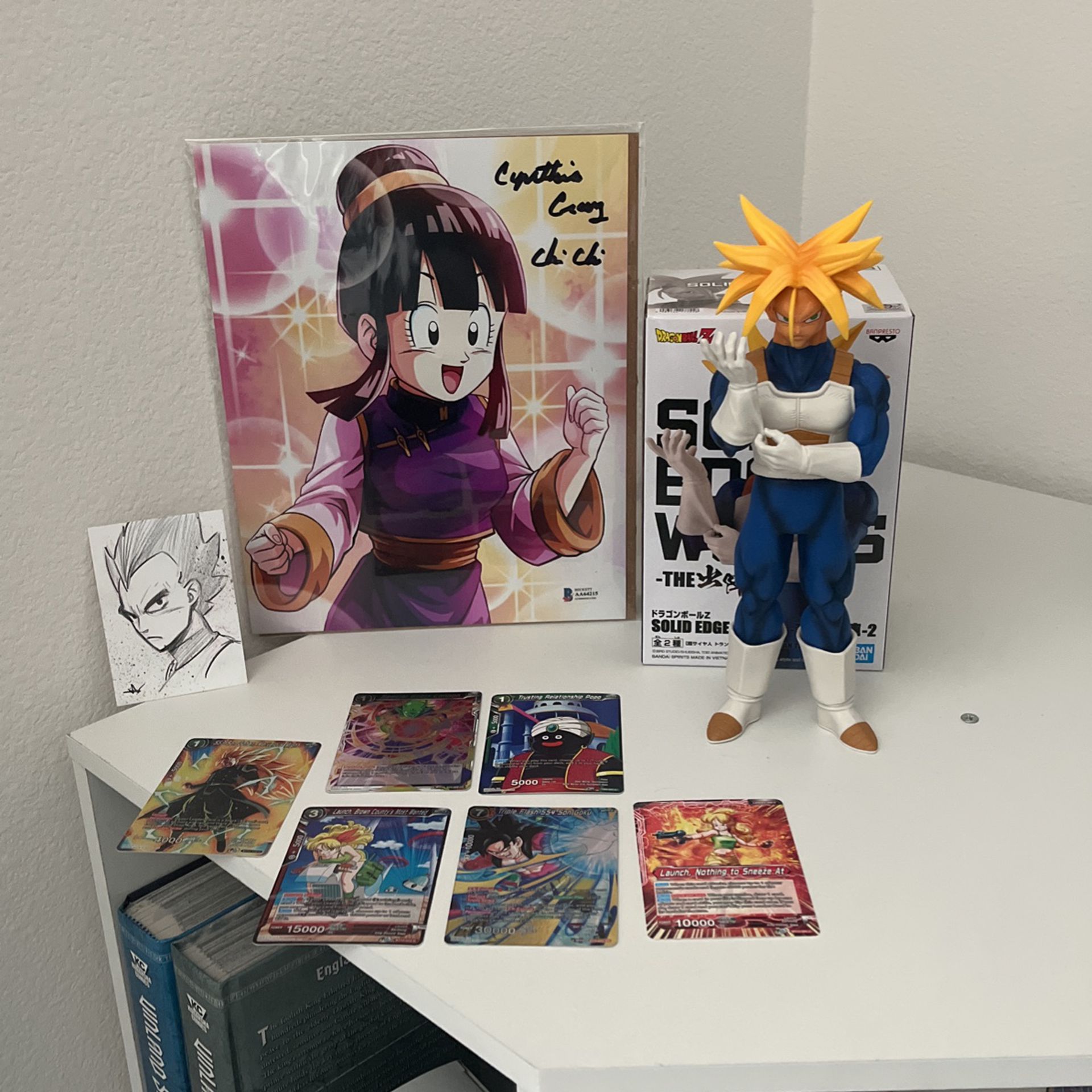 Dragon Ball Figure Autograph And Collectible Lot