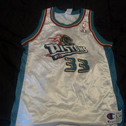 Grant Hill Pistons Jersey