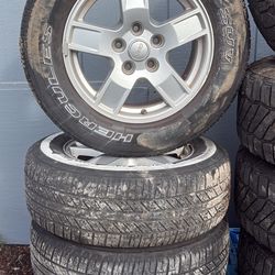 OEM 17” Jeep Rims