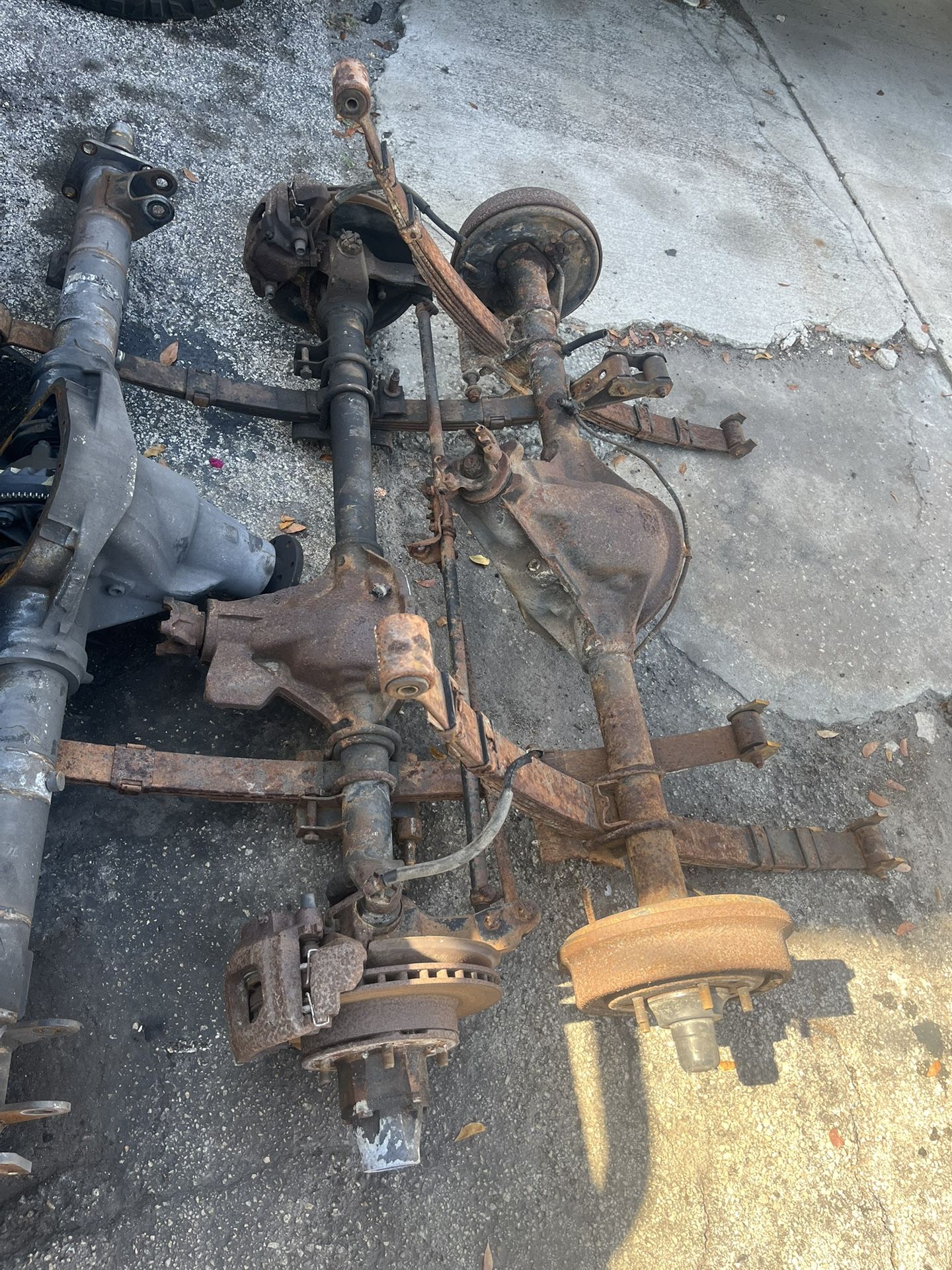 1985 Jeep CJ-7 Renegade Front And Rear Differentials