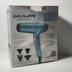 Babyliss Pro Nano Titanium Professional High-speed Dual Iconic Dryer  (BNT9100)