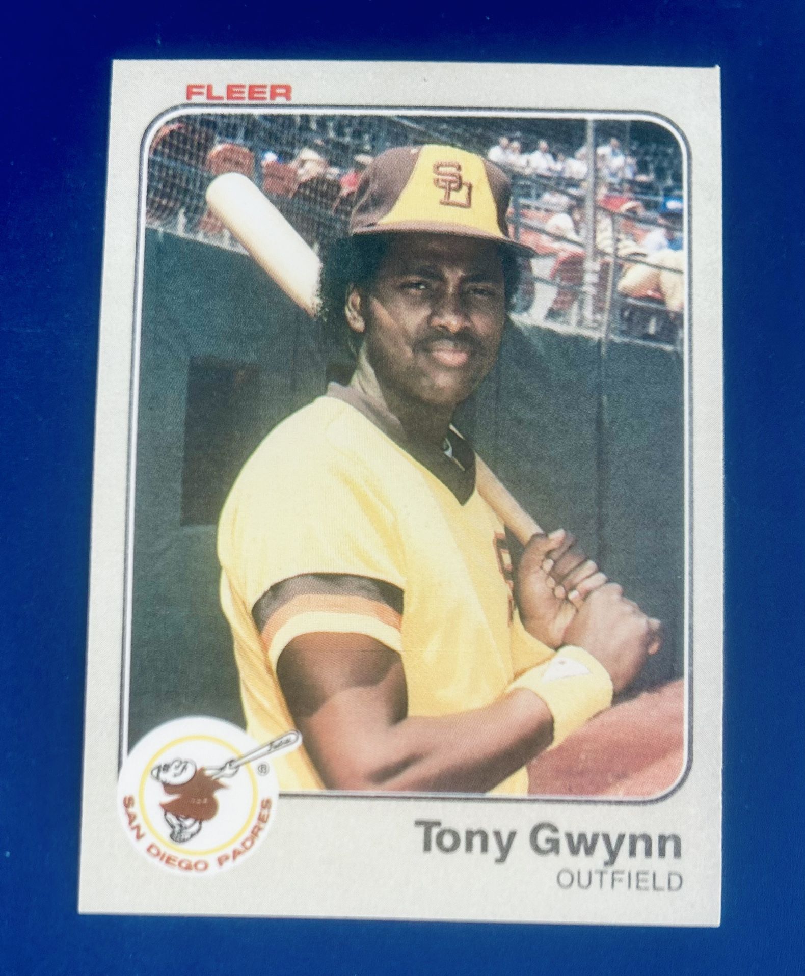 1983 Fleer Tony Gwynn Rookie Baseball Card