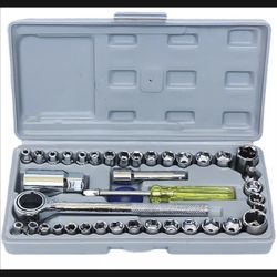 40 Pc Socket Set