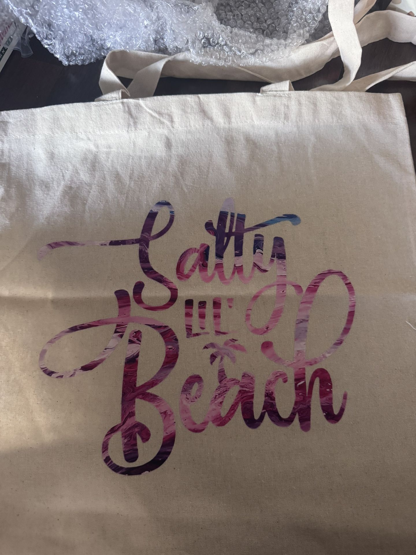 Salty Beach Tote Bag